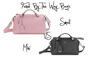 Fendi By The Way Bags: Small versus Mini 